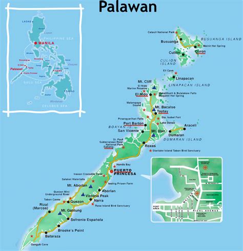 map palawan philippines|Map of Palawan Island — Best attractions, restaurants, and .